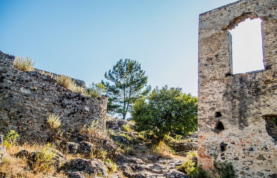 ancient deserted town of Fethiye