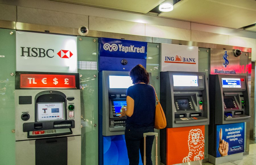 ATMs at Sabiha Gökçen Airport