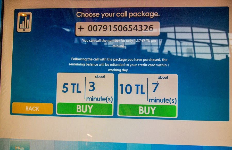 The old internet kiosks with international call pricing