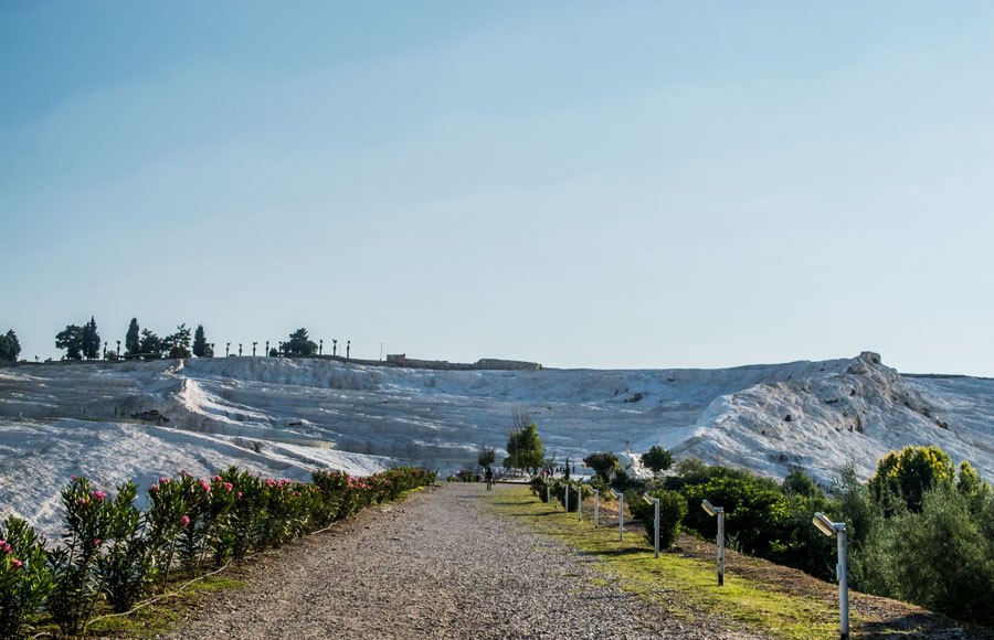 Gelände von Pamukkale