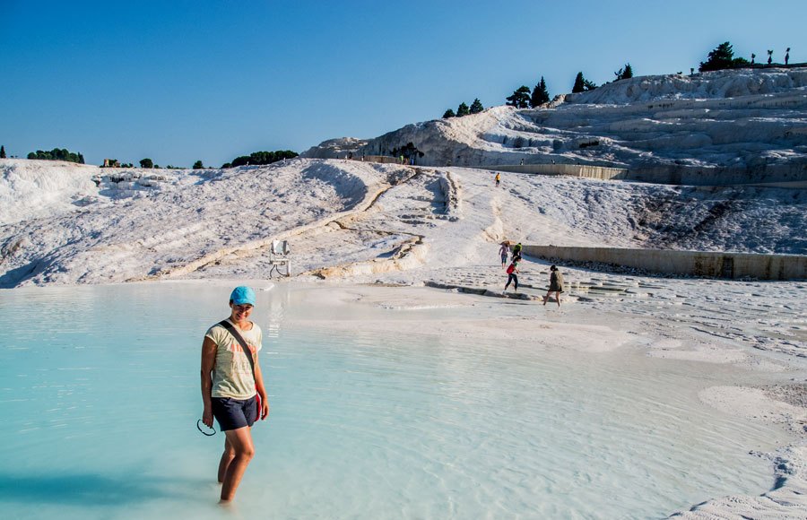 Thermalquellen von Pamukkale