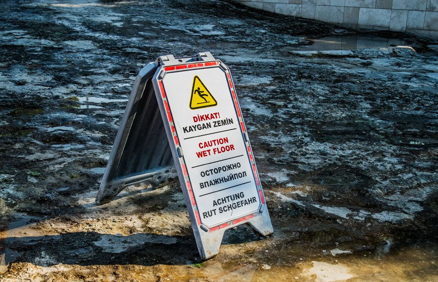 Auf dem Gelände von Pamukkale