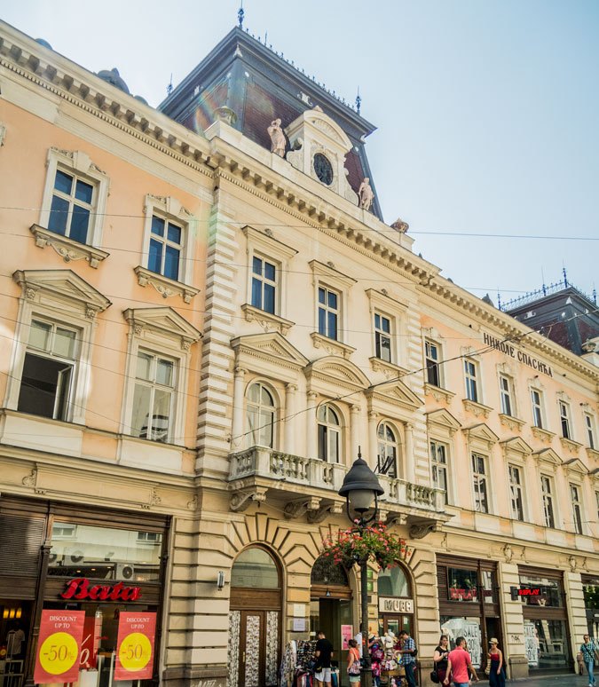 Belgrade's main tourist street