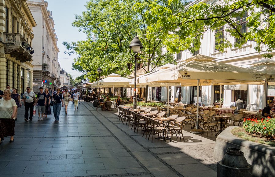 On Knez Mihailova Street