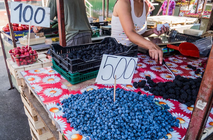 Food prices in Belgrade