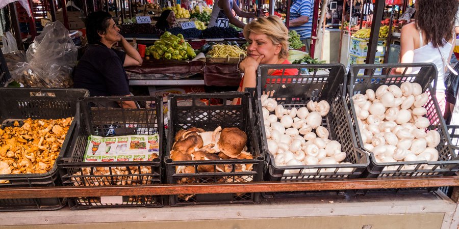A market in Belgrade