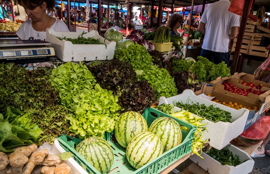 A market in Belgrade