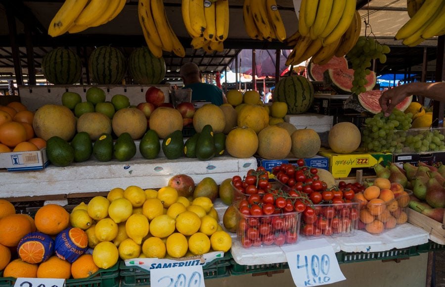 A market in Belgrade
