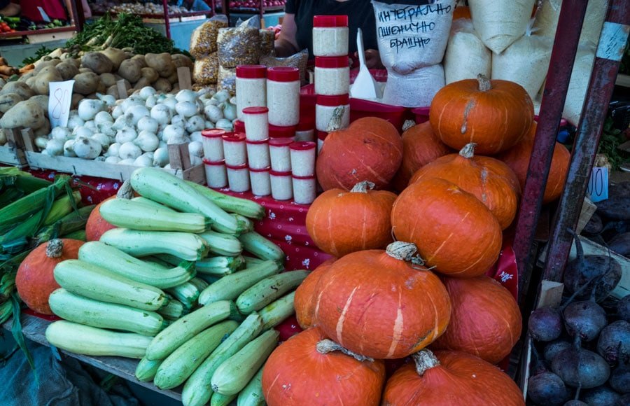 What to buy at a market in Belgrade