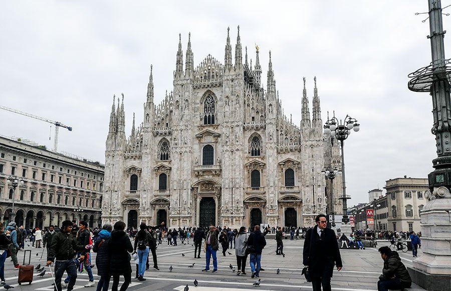Piazza del Duomo in Milan