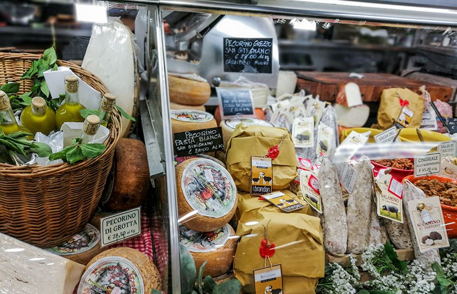 The market in Florence