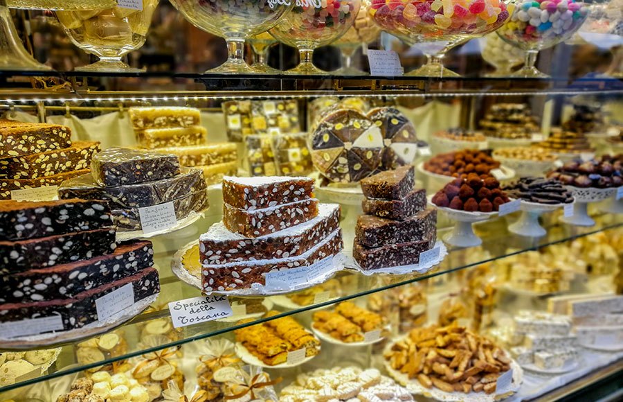 a café in Florence