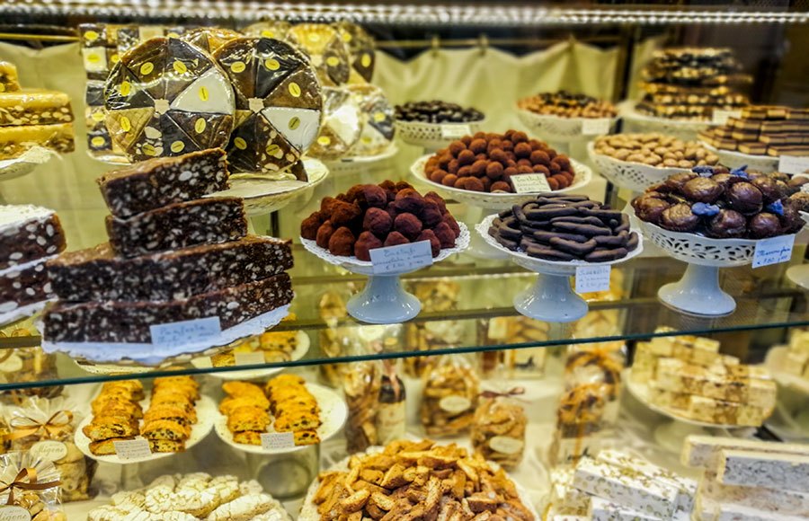 a café in Florence