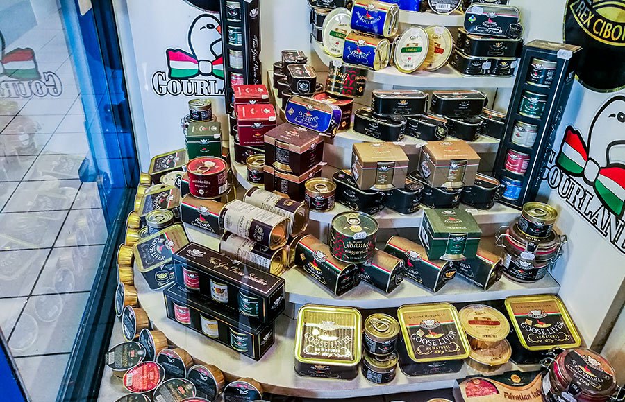 Foie gras in Budapest