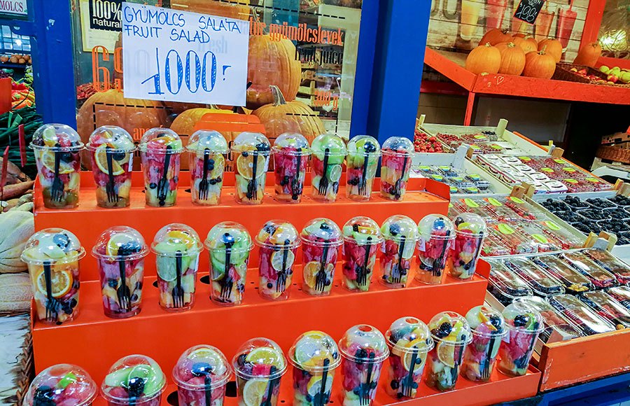 Budapest market, photo