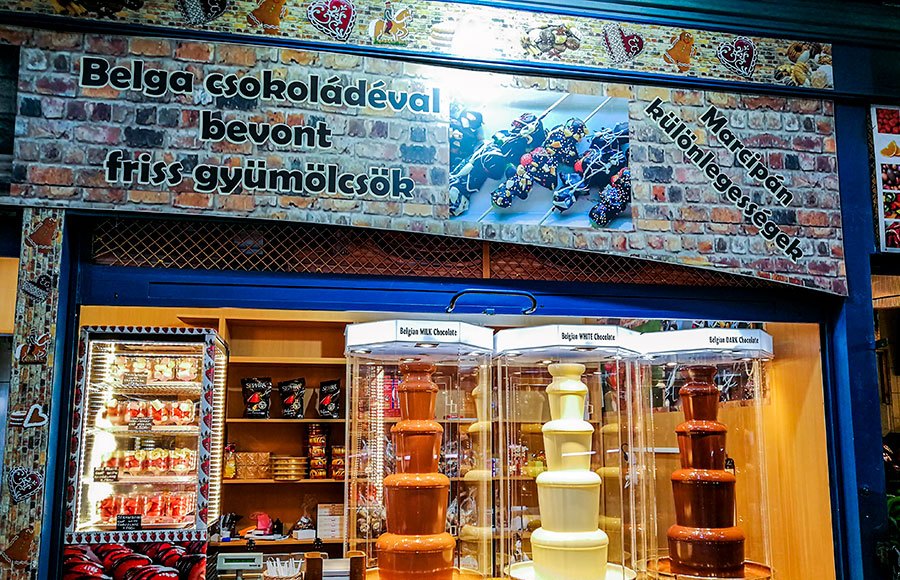 Budapest market, photo