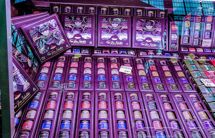 Budapest market, photo