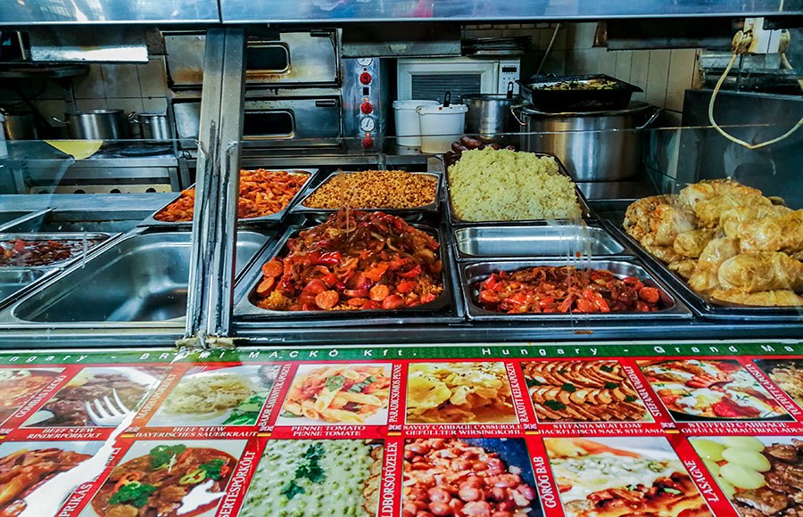 Budapest Central Market food court