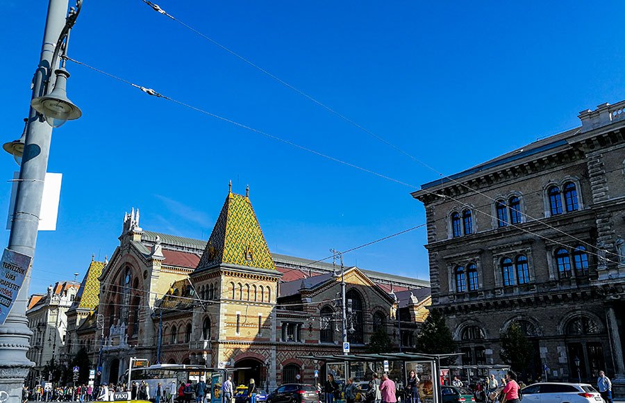 Market in Budapest, photo