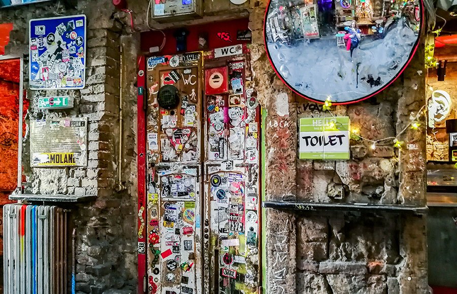 ruin bars of Budapest