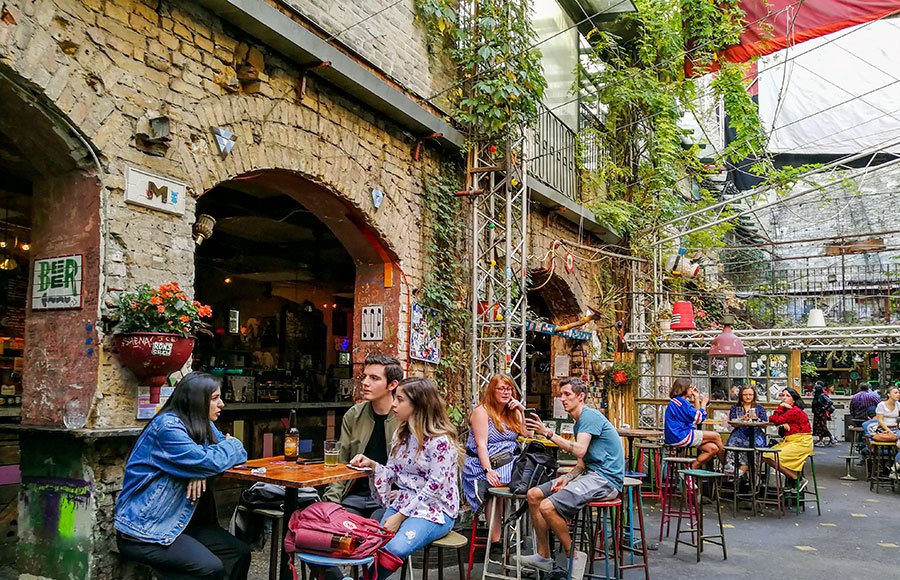 ruin bars of Budapest