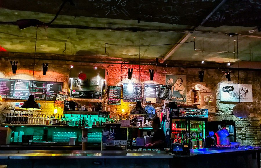 ruin bars of Budapest