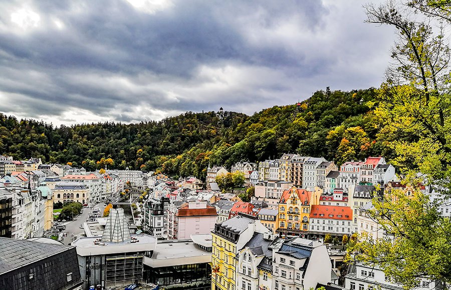 Karlovy Vary viewpoint