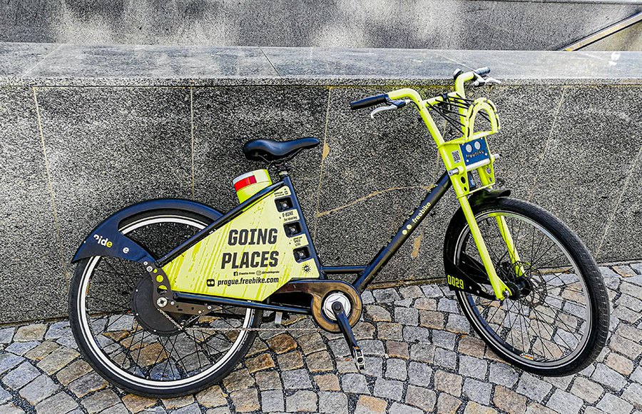 Bicycles in Prague